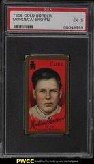 Mordecai Brown Baseball Cards 1911 T205 Gold Border Prices