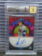 Shea Langeliers [Red Refractors] #SL Baseball Cards 2019 Bowman Draft Class of 2019 Autographs Prices
