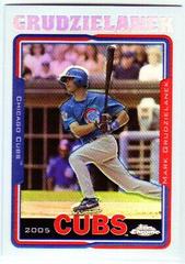 Mark Grudzielanek [Black Refractor] #106 Baseball Cards 2005 Topps Chrome Prices