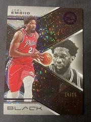Joel Embiid [Amethyst] #45 Basketball Cards 2022 Panini Black Prices