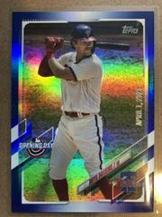 Rhys Hoskins [Blue Foil] #103 Baseball Cards 2021 Topps Opening Day Prices