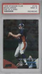 Brian Griese [One of a Kind] Football Cards 1998 Stadium Club Prices