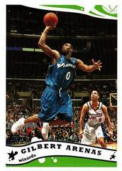 Gilbert Arenas #10 Basketball Cards 2005 Topps Prices
