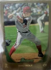 Mike Trout [Gold] #101 Baseball Cards 2011 Bowman Draft Prices