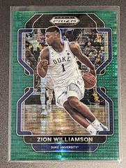 Zion Williamson [Green Pulsar] Basketball Cards 2022 Panini Prizm Draft Picks Prices