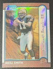 Akili Smith [Interstate Refractor] #156 Football Cards 1999 Bowman Chrome Prices
