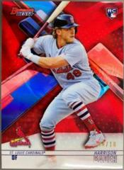 Harrison Bader [Red Refractor] Baseball Cards 2018 Bowman's Best Prices