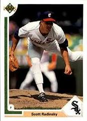 Scott Radinisky #621 Baseball Cards 1991 Upper Deck Prices