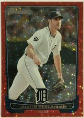 Justin Verlander [Red Ice] #77 Baseball Cards 2012 Bowman Prices