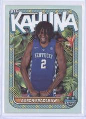 Aaron Bradshaw #BK-2 Basketball Cards 2023 Bowman Chrome University The Big Kahuna Prices