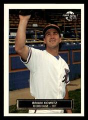 Brian Kowitz Baseball Cards 1992 Fleer Excel Prices