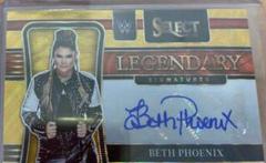 Beth Phoenix [Gold Wave Prizm] #LS-BPH Wrestling Cards 2022 Panini Select WWE Legendary Signatures Prices