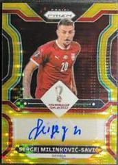 Sergej Milinkovic-Savic Soccer Cards 2022 Panini Prizm World Cup International Ink Autograph Prices