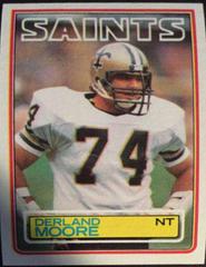 Derland Moore Football Cards 1983 Topps Prices