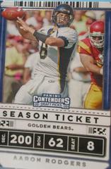 Aaron Rodgers #3 Football Cards 2020 Panini Contenders Draft Picks Prices