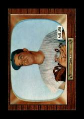 Bill Miller #245 Baseball Cards 1955 Bowman Prices