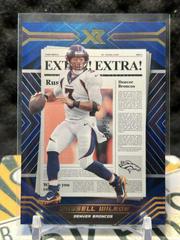Russell Wilson [Blue] #EXT-14 Football Cards 2022 Panini XR Extra Prices
