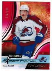 Cale Makar [Red] Hockey Cards 2021 Upper Deck Synergy Exceptional Phenoms Prices