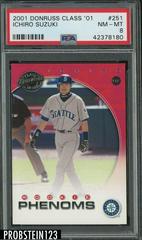 Ichiro Suzuki #251 Baseball Cards 2001 Donruss Class of '01 Prices
