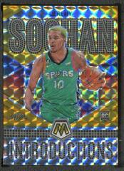 Jeremy Sochan [Gold] #1 Basketball Cards 2022 Panini Mosaic Introductions Prices