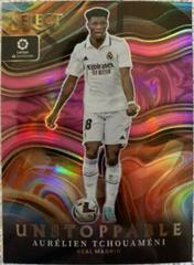 Aurelien Tchouameni [Pink] #16 Soccer Cards 2022 Panini Select La Liga Unstoppable Prices