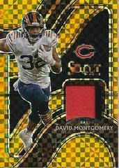 David Montgomery [Gold Prizm] Football Cards 2020 Panini Select Swatches Prices
