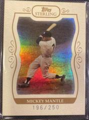 Mickey Mantle #4 Baseball Cards 2008 Topps Sterling Prices