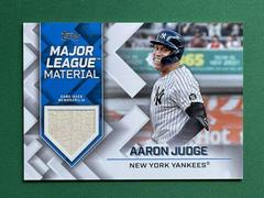 Aaron Judge [Series 2] #MLM-AJ Baseball Cards 2022 Topps Major League Material Relics Prices