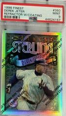 Derek Jeter [Refractor w/ Coating] #350 Baseball Cards 1996 Finest Prices