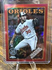 Grayson Rodriguez [Red] #88CU-10 Baseball Cards 2023 Topps Chrome Update 1988 Prices