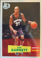 Kevin Garnett Basketball Cards 2007 Topps 50th Anniversary Prices
