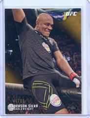 Anderson Silva [Gold] Ufc Cards 2015 Topps UFC Knockout Prices