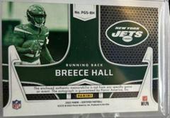 Breece Hall [Red] #PGS-BH Football Cards 2022 Panini Certified Piece of the Game Signatures Prices