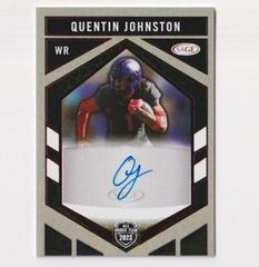 Quentin Johnston #ARA-QJ Football Cards 2023 Sage All Rookie Team Autographs Prices