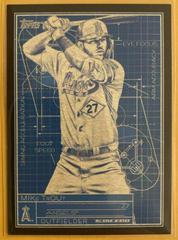Mike Trout [Black] Baseball Cards 2024 Topps Superstar Blueprint Prices