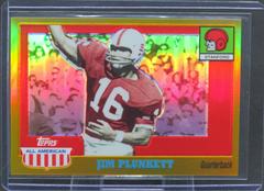 Jim Plunkett [Gold Chrome Refractor] #33 Football Cards 2005 Topps All American Prices