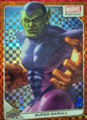Super Skrull [Orange Checkers] #73 Marvel 2023 Upper Deck Platinum Prices
