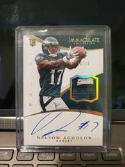 Nelson Agholor [Autograph Patch Gold] #157 Football Cards 2015 Panini Immaculate Prices