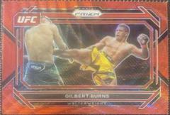 Gilbert Burns [Ruby Wave] #42 Ufc Cards 2023 Panini Prizm UFC Prices