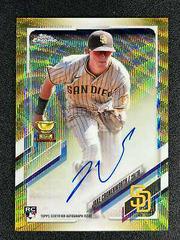 Jake Cronenworth [Gold Wave Refractor] #RA-JC Baseball Cards 2021 Topps Chrome Rookie Autographs Prices