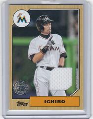 Ichiro #87BR-I Baseball Cards 2022 Topps 1987 Series 2 Relics Prices