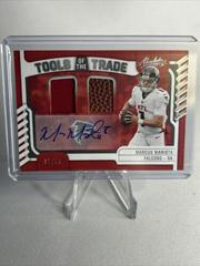 Marcus Mariota [Material Autograph] #TTD-5 Football Cards 2022 Panini Absolute Tools of the Trade Double Prices