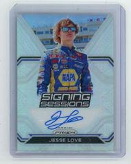 Jesse Love #S-JL Racing Cards 2021 Panini Prizm Signing Sessions Prices