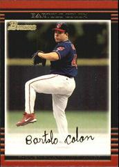 Bartolo Colon #37 Baseball Cards 2002 Bowman Prices