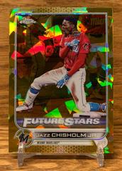 Jazz Chisholm Jr. [Gold] #6 Baseball Cards 2022 Topps Chrome Sapphire Prices