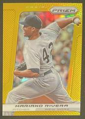 Mariano Rivera [Gold Prizm] #161 Baseball Cards 2013 Panini Prizm Prices