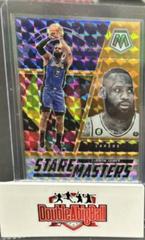 LeBron James [Gold] #7 Basketball Cards 2022 Panini Mosaic Stare Masters Prices
