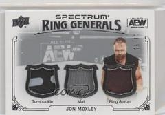 Jon Moxley #RL-12 Wrestling Cards 2021 Upper Deck AEW Spectrum Ring Generals Relics Prices