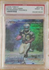Ricky Williams #PF39 Football Cards 1999 Topps Finest Prominent Figures Prices