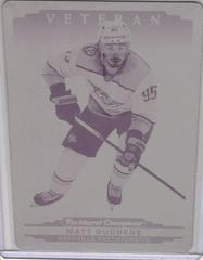 Matt Duchene [Printing Plate] #14 Hockey Cards 2022 Parkhurst Champions Prices